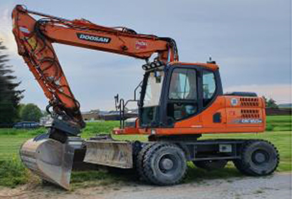 Mobilbagger Doosan DX 160